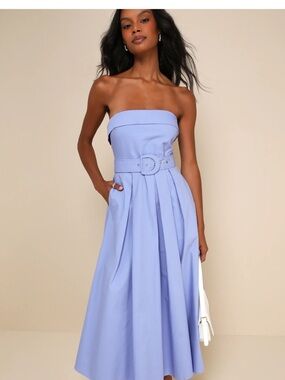 lulus heavenly hues navy blue maxi dress Navy Blue Maxi Dress | Womens | Small | 100% Polyester